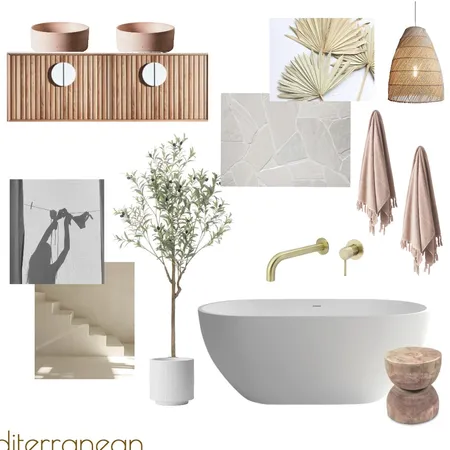 Mediterranean Interior Design Mood Board by By Marney Studio on Style Sourcebook