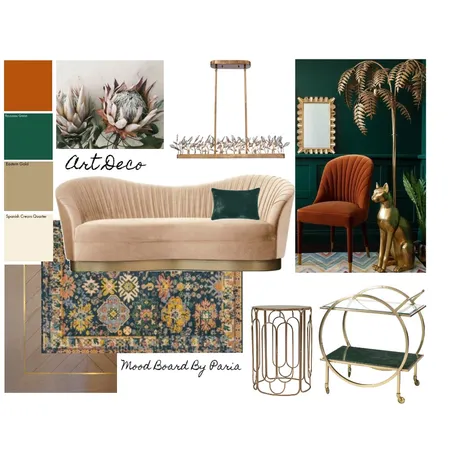 Art Deco Interior Design Mood Board by Paria on Style Sourcebook