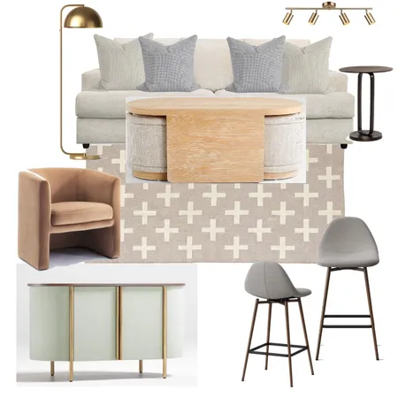 Dembitzer basement Interior Design Mood Board by JoCo Design Studio on Style Sourcebook