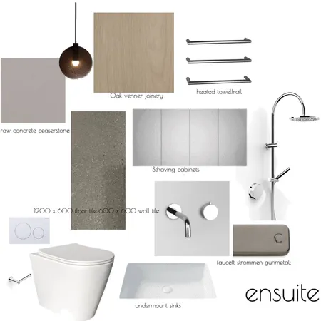 ensuite Interior Design Mood Board by melw on Style Sourcebook