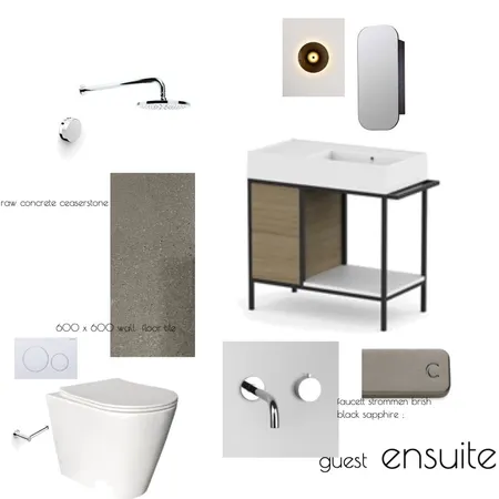 ensuite Interior Design Mood Board by melw on Style Sourcebook