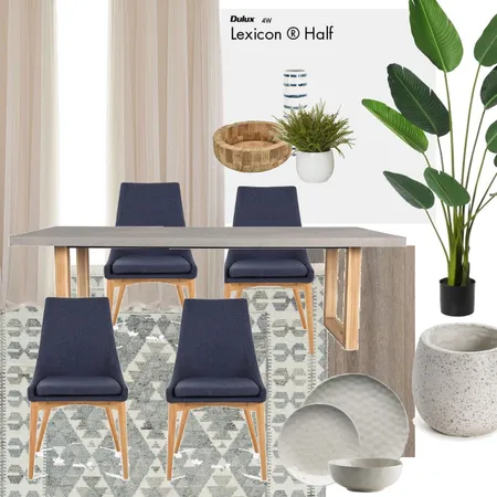 B+H Dining Interior Design Mood Board by KUTATA Interior Styling on Style Sourcebook