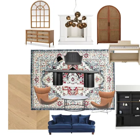 Office / Music Room #1 Interior Design Mood Board by Georgia Anne on Style Sourcebook