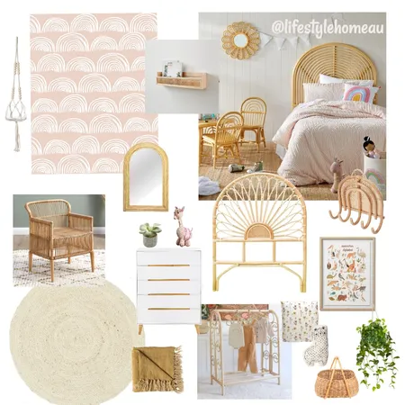 Bohemian bedroom Interior Design Mood Board by Styled By Leigh on Style Sourcebook