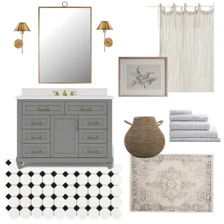 whit bathroom Interior Design Mood Board by Shastala on Style Sourcebook