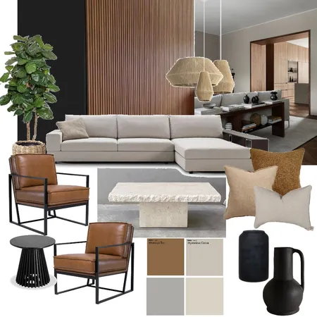 Loungeroom Interior Design Mood Board by Cara.MaisonEdited on Style Sourcebook