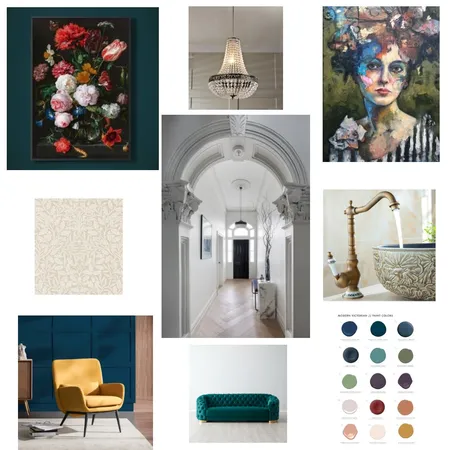 Modern Victorian Interior Design Mood Board by Alisha Altarelli on Style Sourcebook