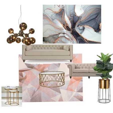 Lux living Interior Design Mood Board by Bliss Styling & Interiors on Style Sourcebook