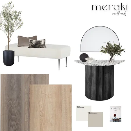 entry Interior Design Mood Board by Meraki Interiors on Style Sourcebook