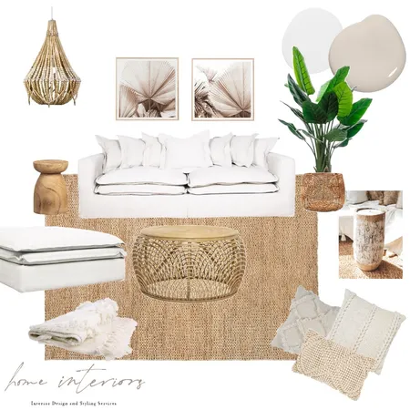 natural coastal living room Interior Design Mood Board by Home Interiors on Style Sourcebook