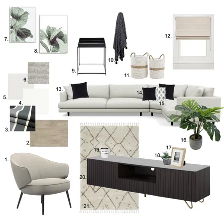 Living mod9 Interior Design Mood Board by JessicaRP on Style Sourcebook