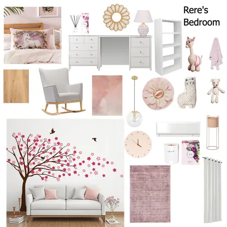 Rere's bedroom Interior Design Mood Board by Hundz_interiors on Style Sourcebook