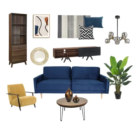 Mid Century Modern Interior Design Mood Board by payal thakre on Style Sourcebook