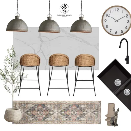 Kitchen Interior Design Mood Board by Oleander & Finch Interiors on Style Sourcebook