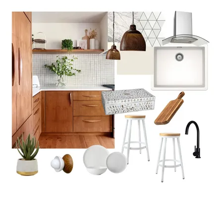 Mid Century Modern kitchen Interior Design Mood Board by payal thakre on Style Sourcebook