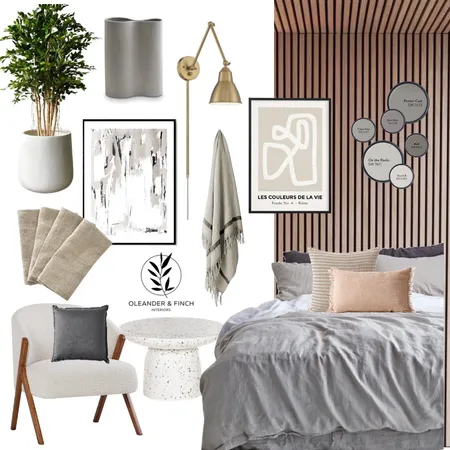 Master bedroom Interior Design Mood Board by Oleander & Finch Interiors on Style Sourcebook