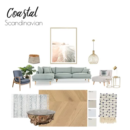 Coastal Scandi Interior Design Mood Board by A_Osborn on Style Sourcebook