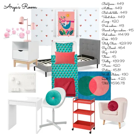 kid's room Interior Design Mood Board by Aneesha on Style Sourcebook