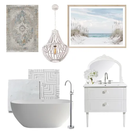 Bougie Beach Bathroom Interior Design Mood Board by lalarell_design on Style Sourcebook