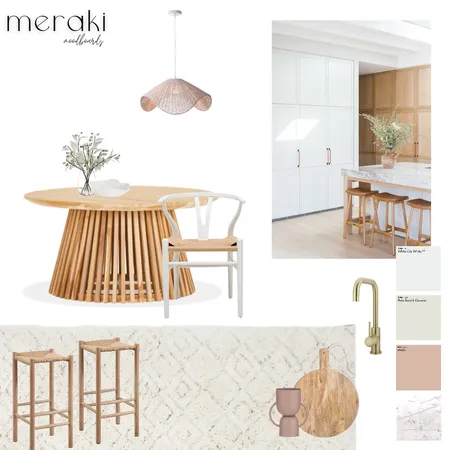 Calming Kitchen Interior Design Mood Board by Meraki Interiors on Style Sourcebook