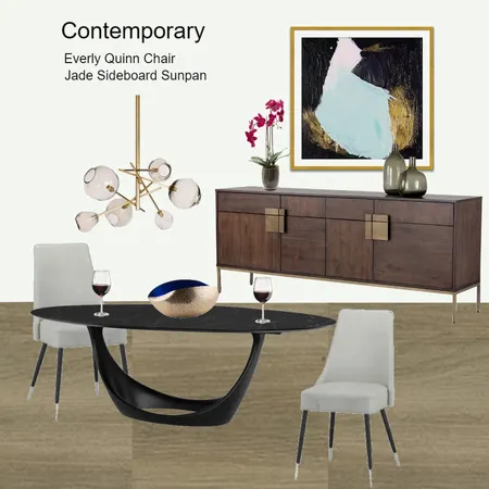 Dining Room Interior Design Mood Board by dorothy on Style Sourcebook