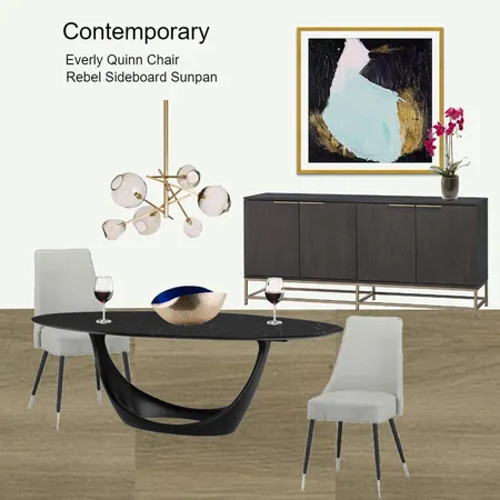 Dining Room Interior Design Mood Board by dorothy on Style Sourcebook