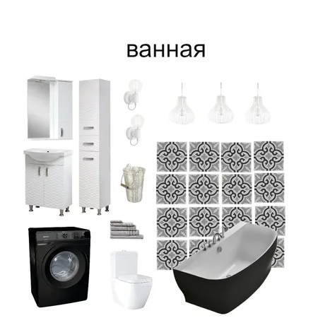 ванная Interior Design Mood Board by Zami on Style Sourcebook