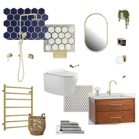 Bathroom Interior Design Mood Board by Catherine Hamilton on Style Sourcebook