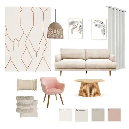 LIVING ROOM Interior Design Mood Board by shani barda on Style Sourcebook