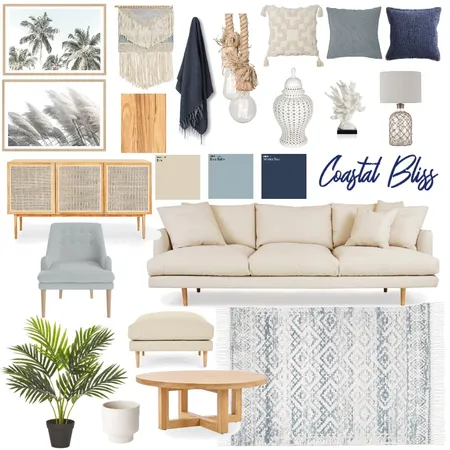 Coastal Bliss Interior Design Mood Board by burcusyn on Style Sourcebook