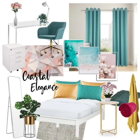 Coastal Elegance Interior Design Mood Board by deemaestique on Style Sourcebook