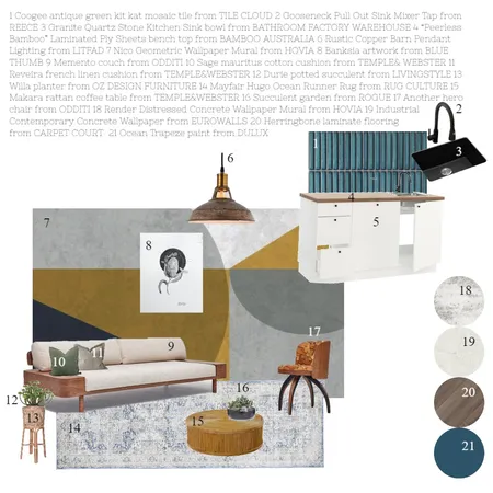 SAMPLE BOARD-OFFICE 2 Interior Design Mood Board by Yujin Lee on Style Sourcebook