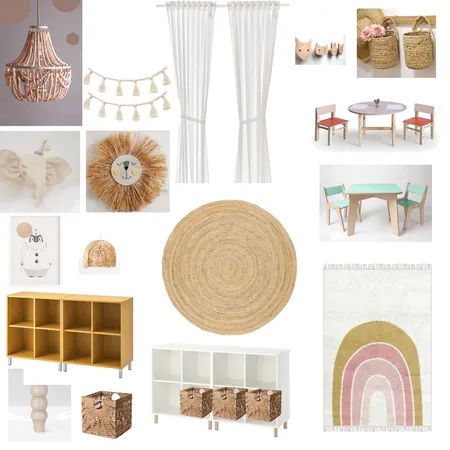 חדר הבת אינה ושחר Interior Design Mood Board by michalwk on Style Sourcebook