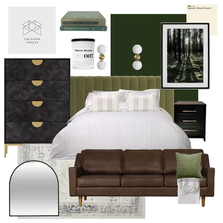 Glenforest Master Bedroom Interior Design Mood Board by The Room Update on Style Sourcebook