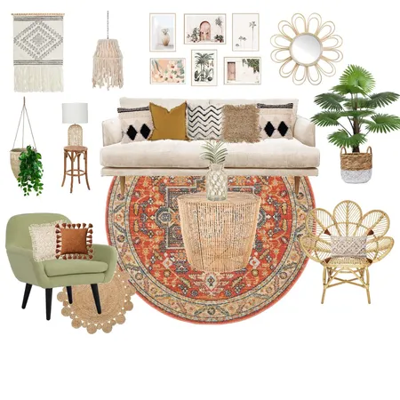 bohemian Interior Design Mood Board by payal thakre on Style Sourcebook