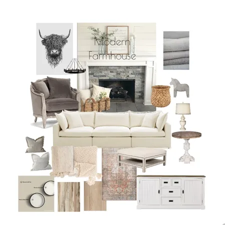 modern farmhouse 3 Interior Design Mood Board by Robyn Chamberlain on Style Sourcebook