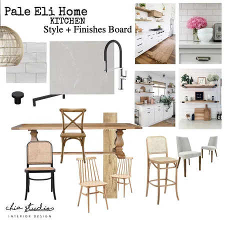 Pale Eli Kitchen Dining Interior Design Mood Board by Chia Studio on Style Sourcebook