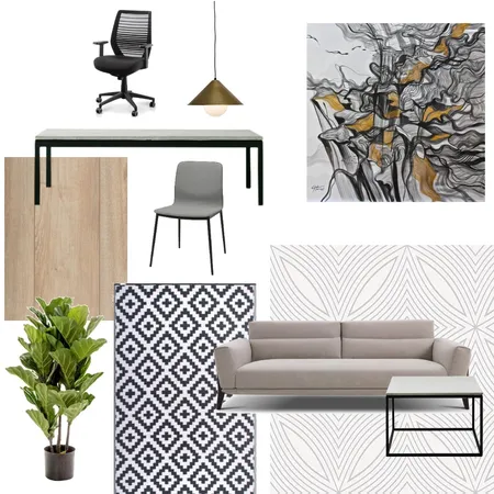 office Interior Design Mood Board by priyanka balaji on Style Sourcebook