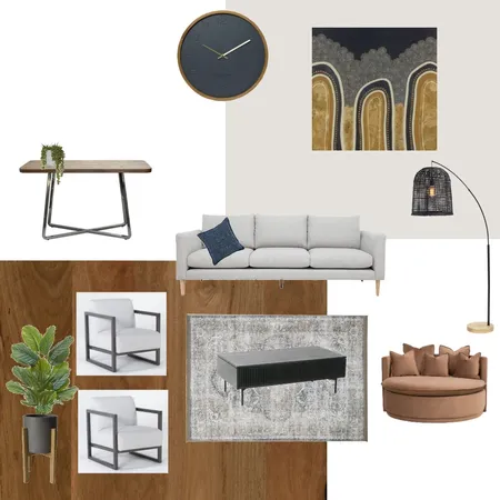 Living room Interior Design Mood Board by Studio Maxia on Style Sourcebook