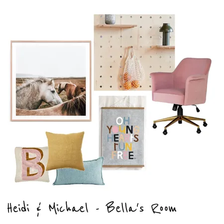 Heidi & Michael - Bella's Room Interior Design Mood Board by rebeccawelsh on Style Sourcebook