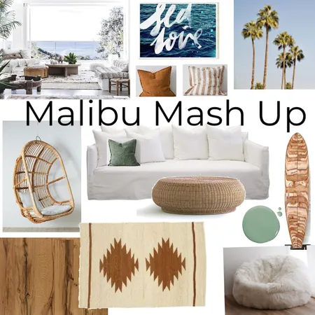 Malibu boho mash up Interior Design Mood Board by keens on Style Sourcebook