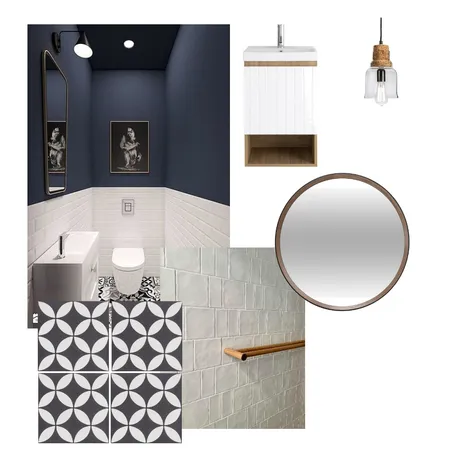 Powder Room Interior Design Mood Board by crumble on Style Sourcebook