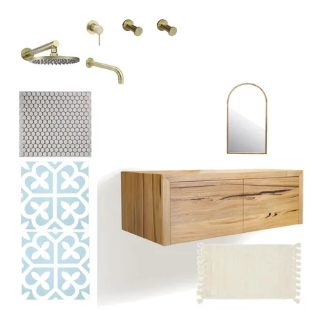 En-suite Interior Design Mood Board by Millie Love on Style Sourcebook