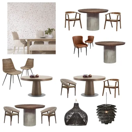 Wabi Sabi Dining Interior Interior Design Mood Board by Interiors by Krisha on Style Sourcebook