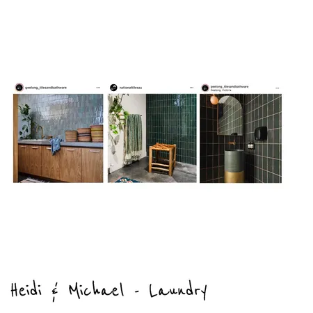 Heidi & Michael - Laundry Interior Design Mood Board by rebeccawelsh on Style Sourcebook