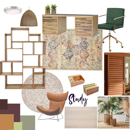 Study Interior Design Mood Board by shelbydaredia on Style Sourcebook