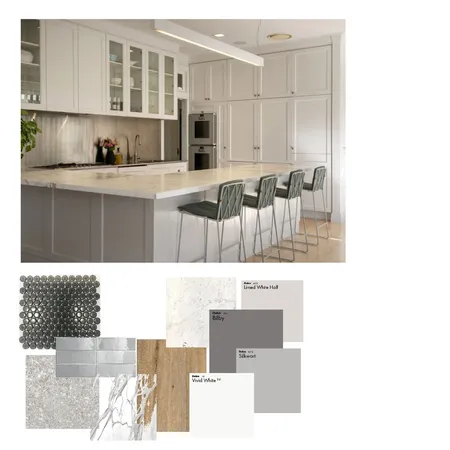 Hamptons Kitchen Interior Design Mood Board by Neesha on Style Sourcebook