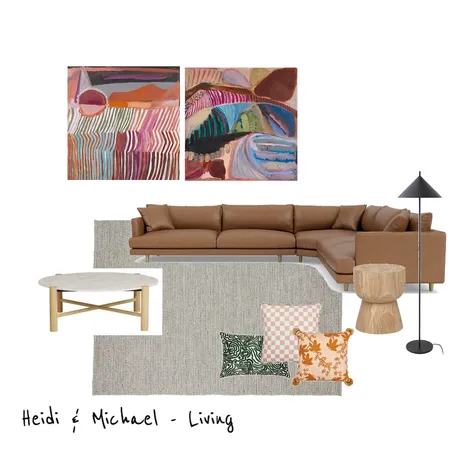 Heidi & Michael - Living Interior Design Mood Board by rebeccawelsh on Style Sourcebook