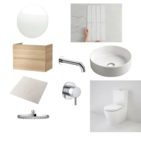 ensuite Interior Design Mood Board by Kate Hocking on Style Sourcebook