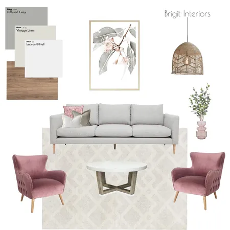 Living Room a Interior Design Mood Board by brigit walker on Style Sourcebook